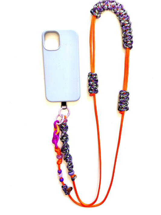 Cordon de telephone paracorde fait main a Marseille - zekia accessoires artisanaux