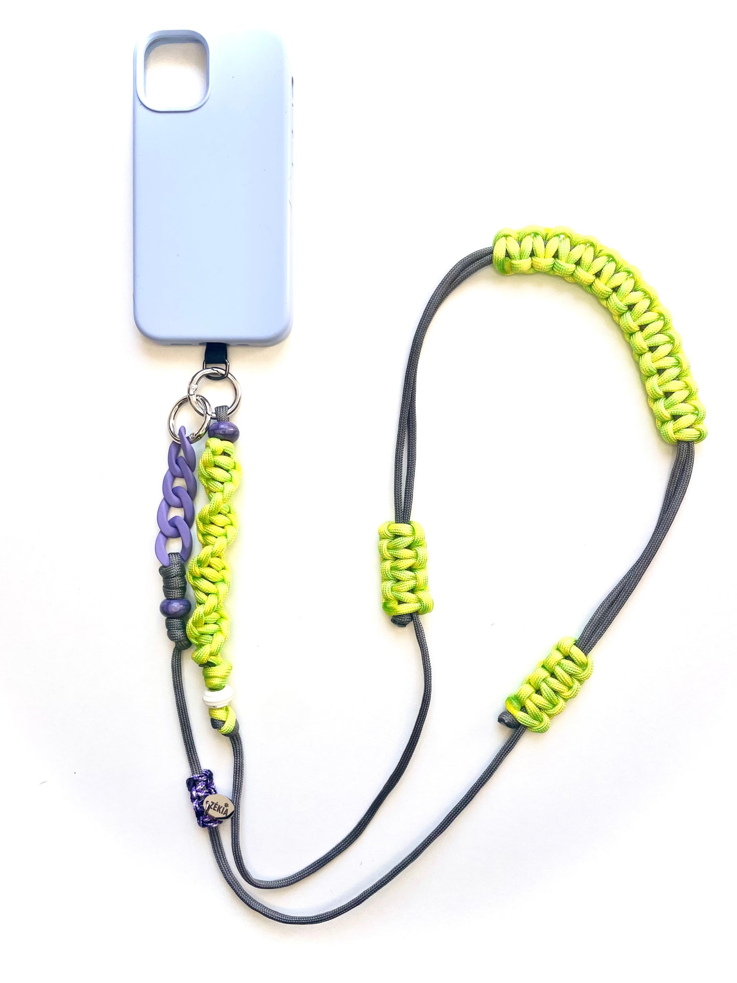 Cordon de telephone paracorde fait main a Marseille - zekia accessoires artisanaux