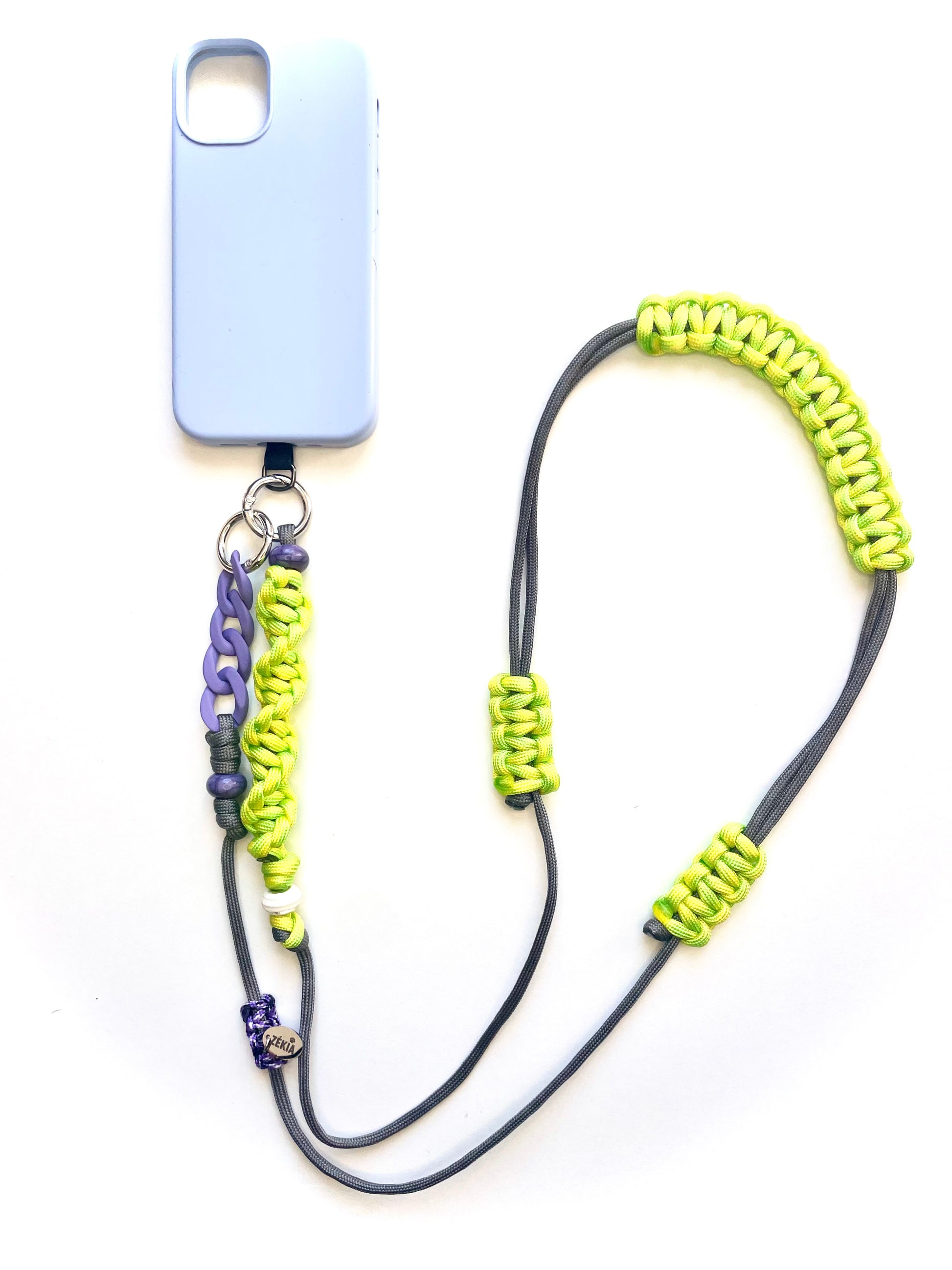 Cordon de telephone paracorde fait main a Marseille - zekia accessoires artisanaux