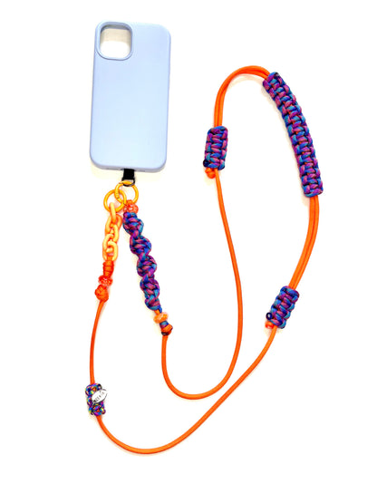 Cordon de telephone paracorde fait main a Marseille - zekia accessoires artisanaux