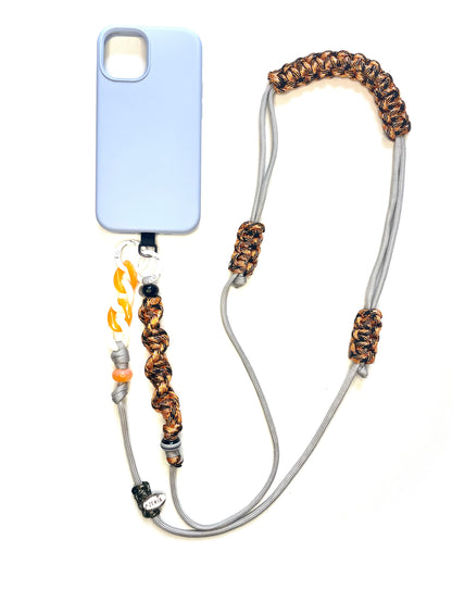 Cordon de téléphone paracorde fait main à Marseille - zékia accessoires artisanaux