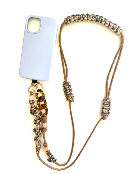 Cordon de telephone paracorde fait main a Marseille - zekia accessoires artisanaux