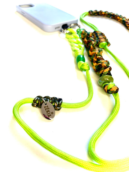 Cordon de telephone paracorde fait main a Marseille - zekia accessoires artisanaux