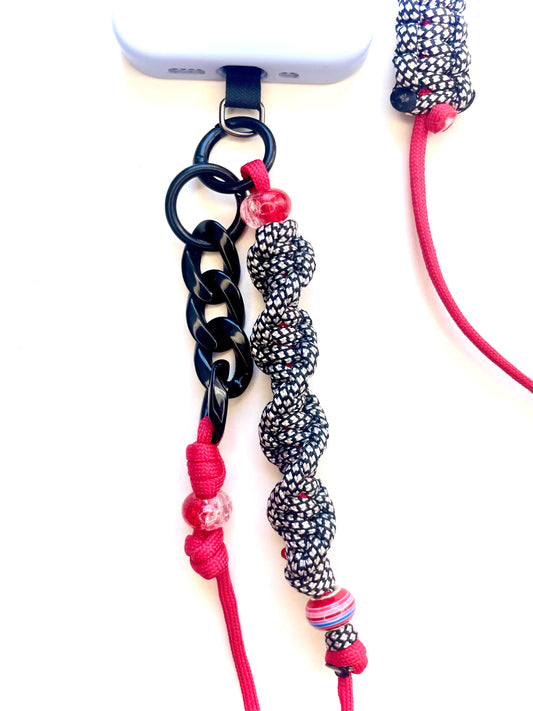 Cordon de telephone paracorde fait main a Marseille - zekia accessoires artisanaux