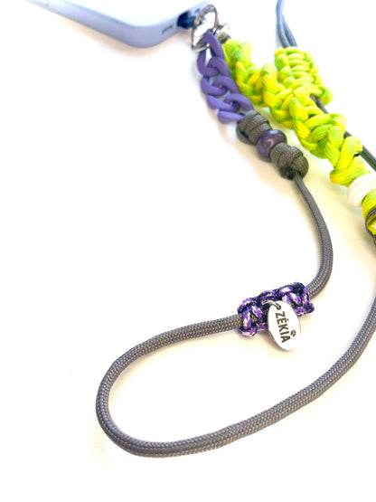 Cordon de telephone paracorde fait main a Marseille - zekia accessoires artisanaux