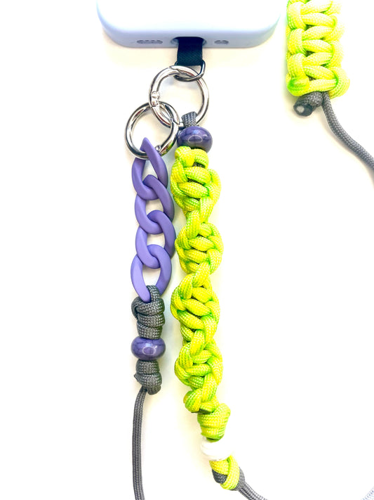 Cordon de telephone paracorde fait main a Marseille - zekia accessoires artisanaux