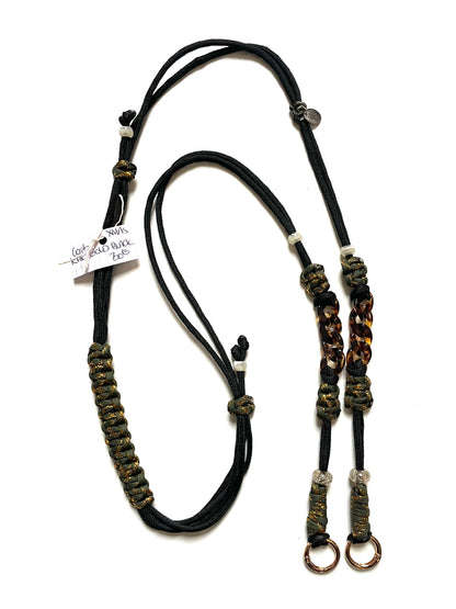 cordon telephone paracorde ajustable couleurs kaki dore noir fait main marseille made in france accessoire bijou idée cadeau lanyard smartphone