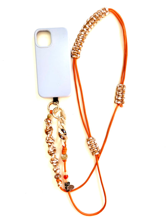 Cordon de telephone paracorde fait main a Marseille - zekia accessoires artisanaux