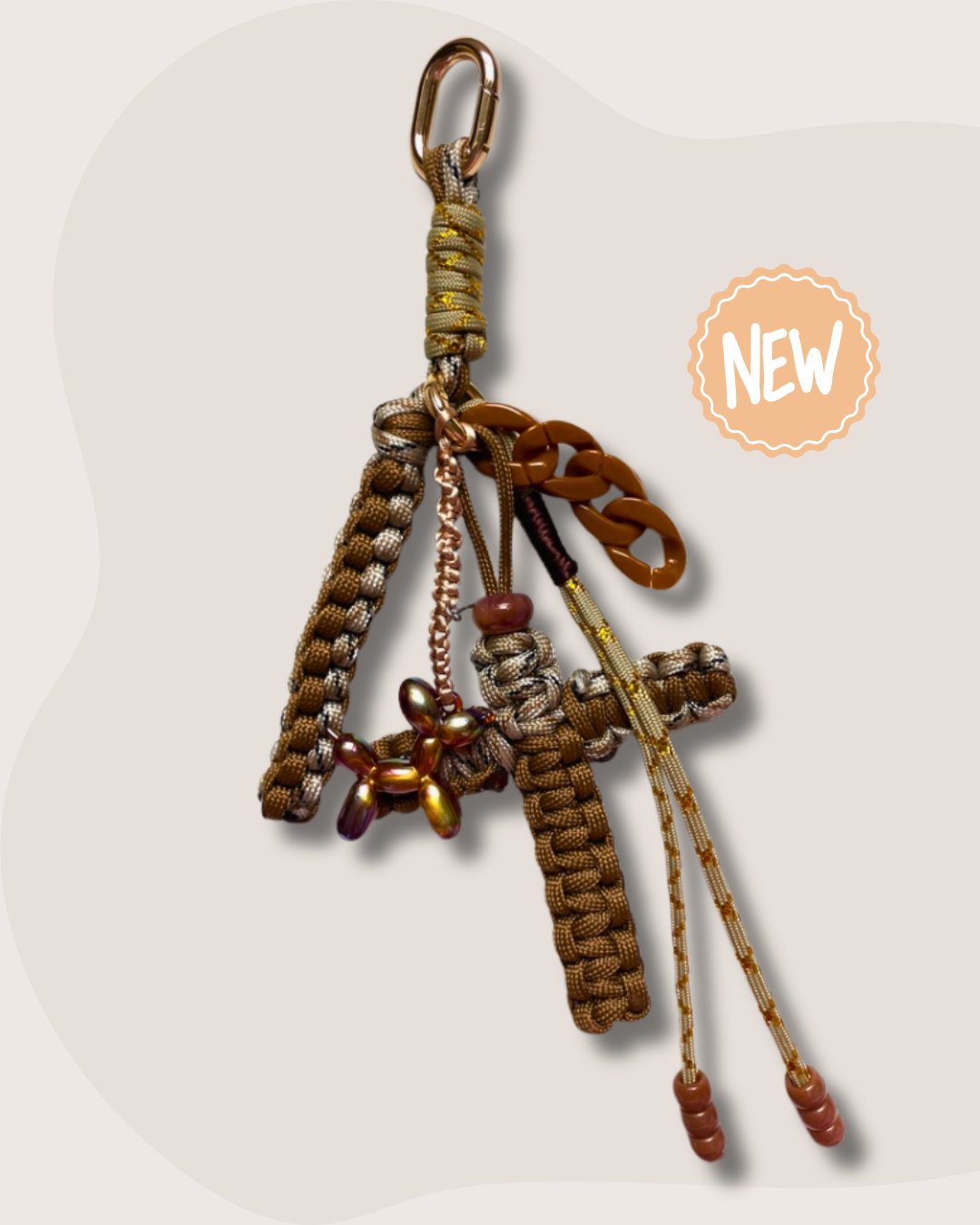 Charms en paracorde " Nomad Cross"