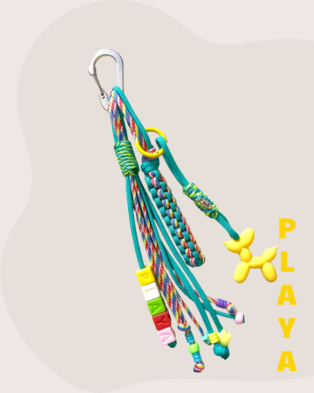 Charms en paracorde " PLAYA "