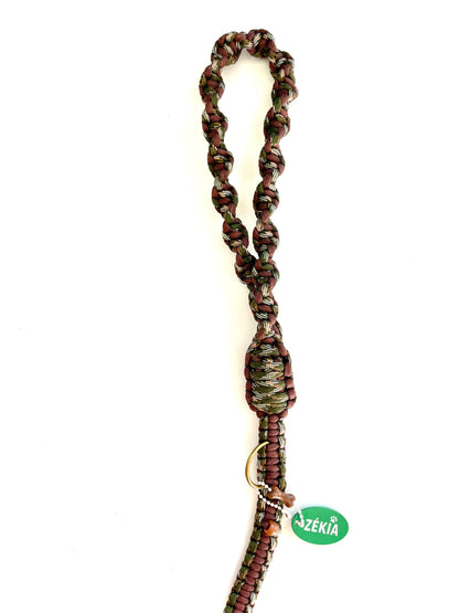 Laisse pour chien en paracorde faite main à Marseille - Zékia accessoires artisanaux